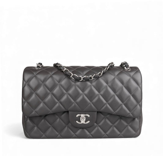 Timeless Jumbo Double Flap Black 