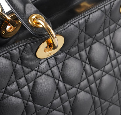 Lady Dior Large Nera