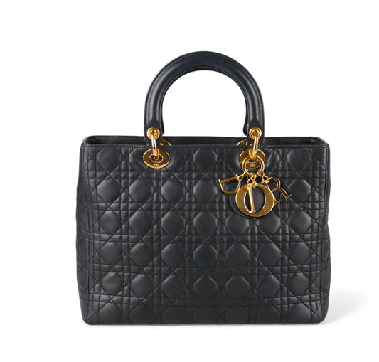 Lady Dior Large Nera