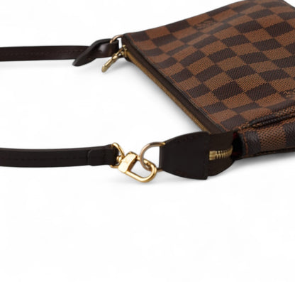 Accessoires Damier Ebene clutch bag