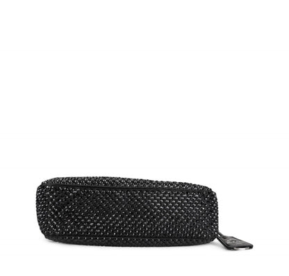 Mini Borsa Re-Edition 2005 In Raso Con Cristalli