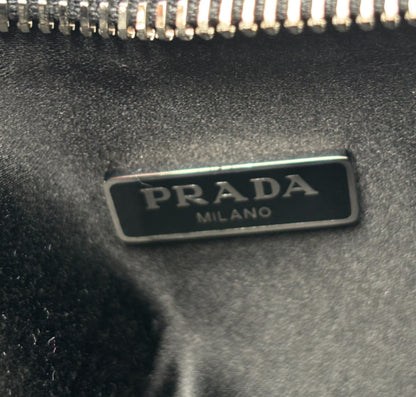 Mini Borsa Re-Edition 2005 In Raso Con Cristalli