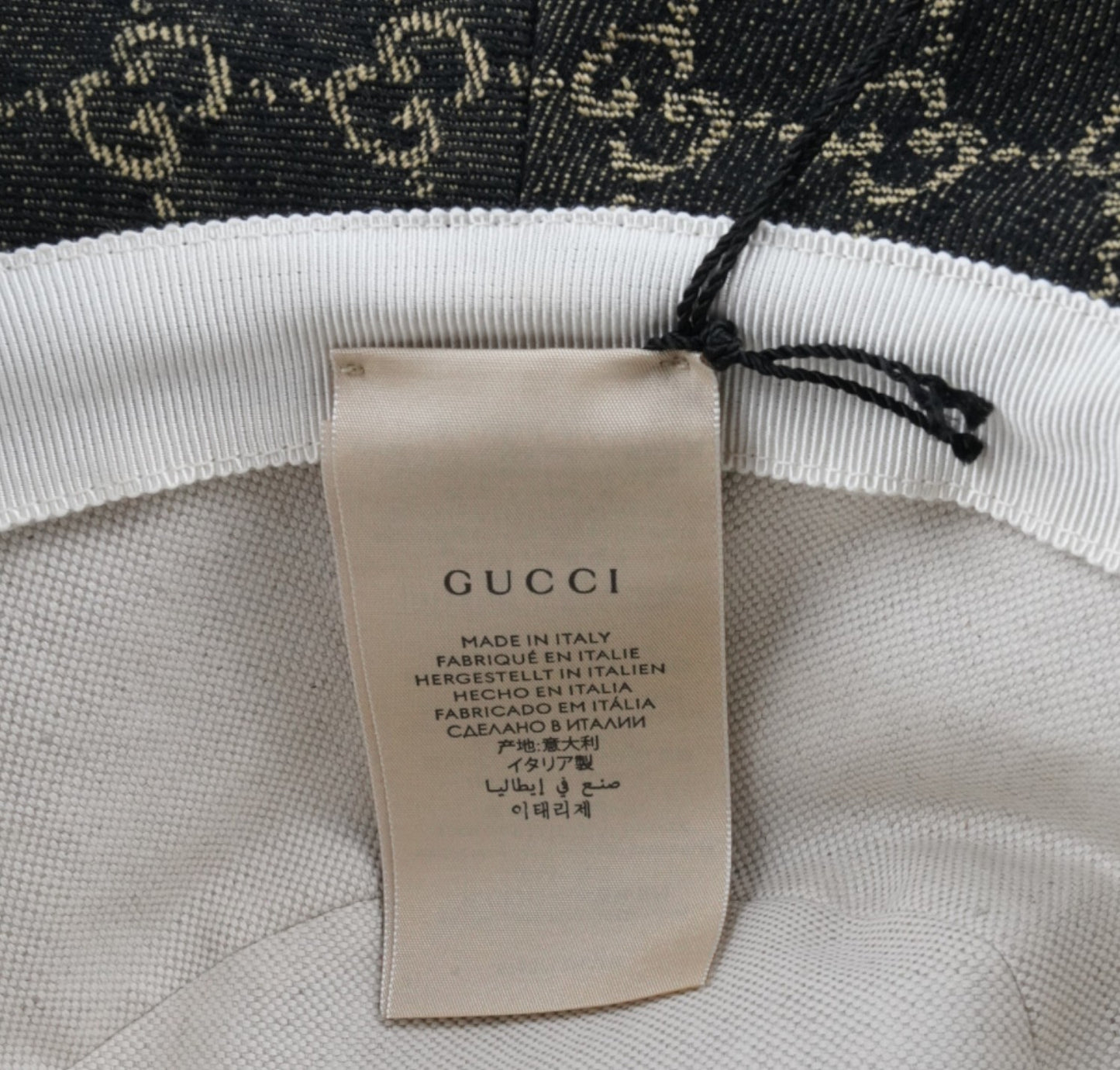 Cappello Denim GG Monogram