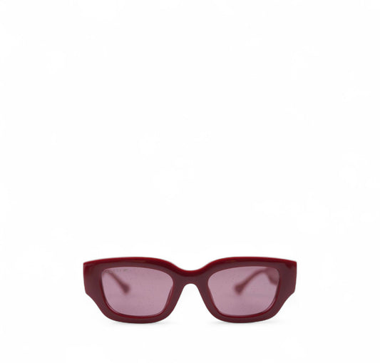 Interlocking Shiny Burgundy