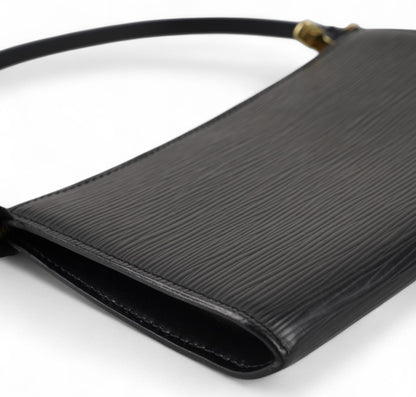 Epi Black Accessory Pouch