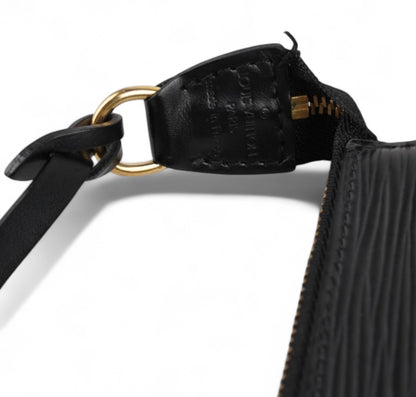 Epi Black Accessory Pouch