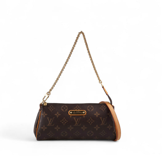 Eva Monogram Clutch 