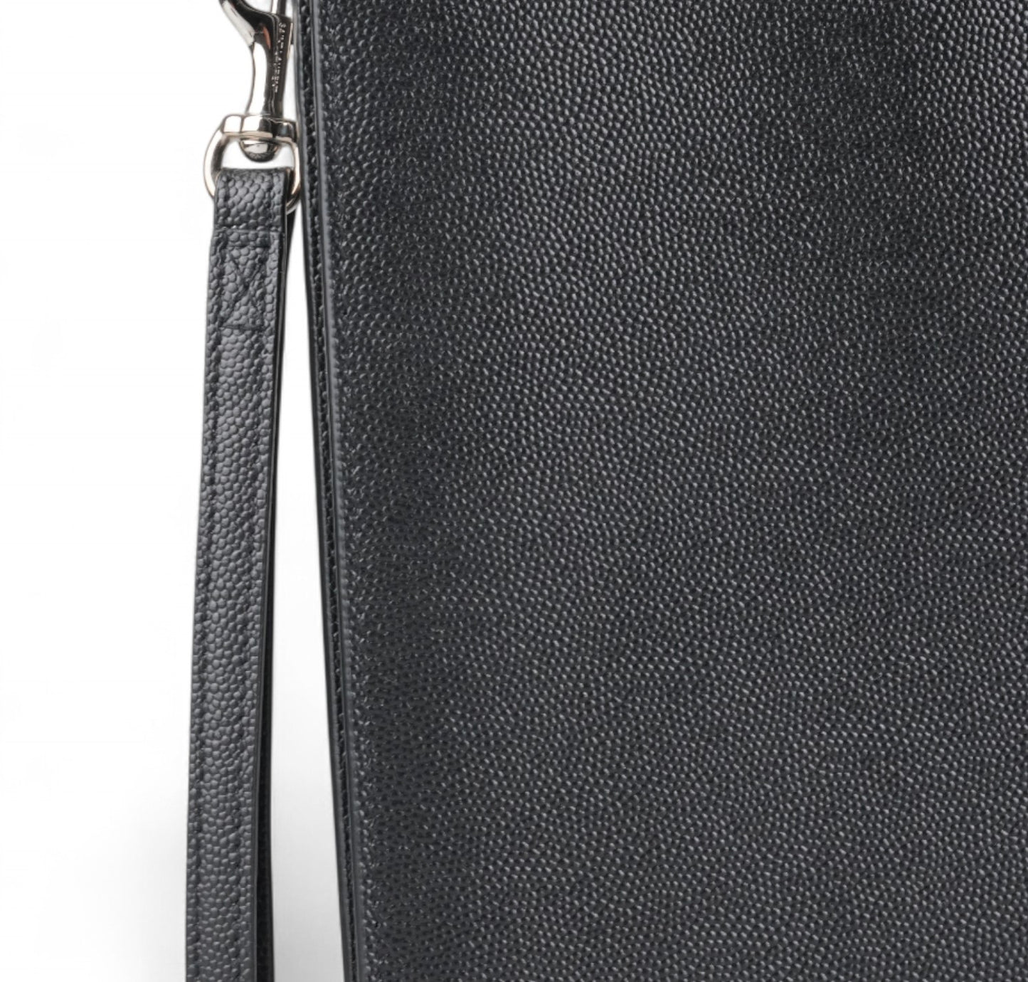 Embossed Leather Clutch