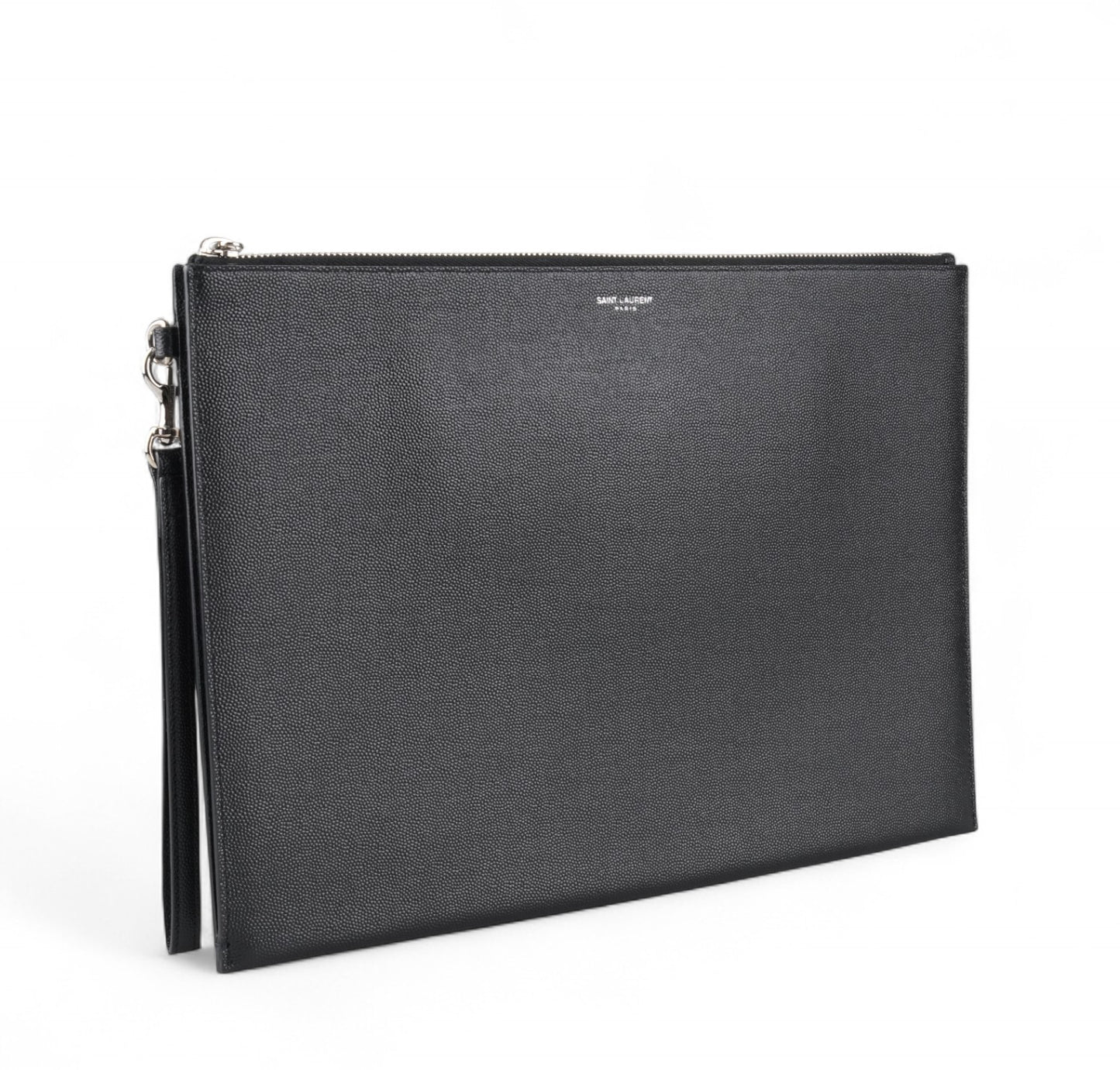 Embossed Leather Clutch