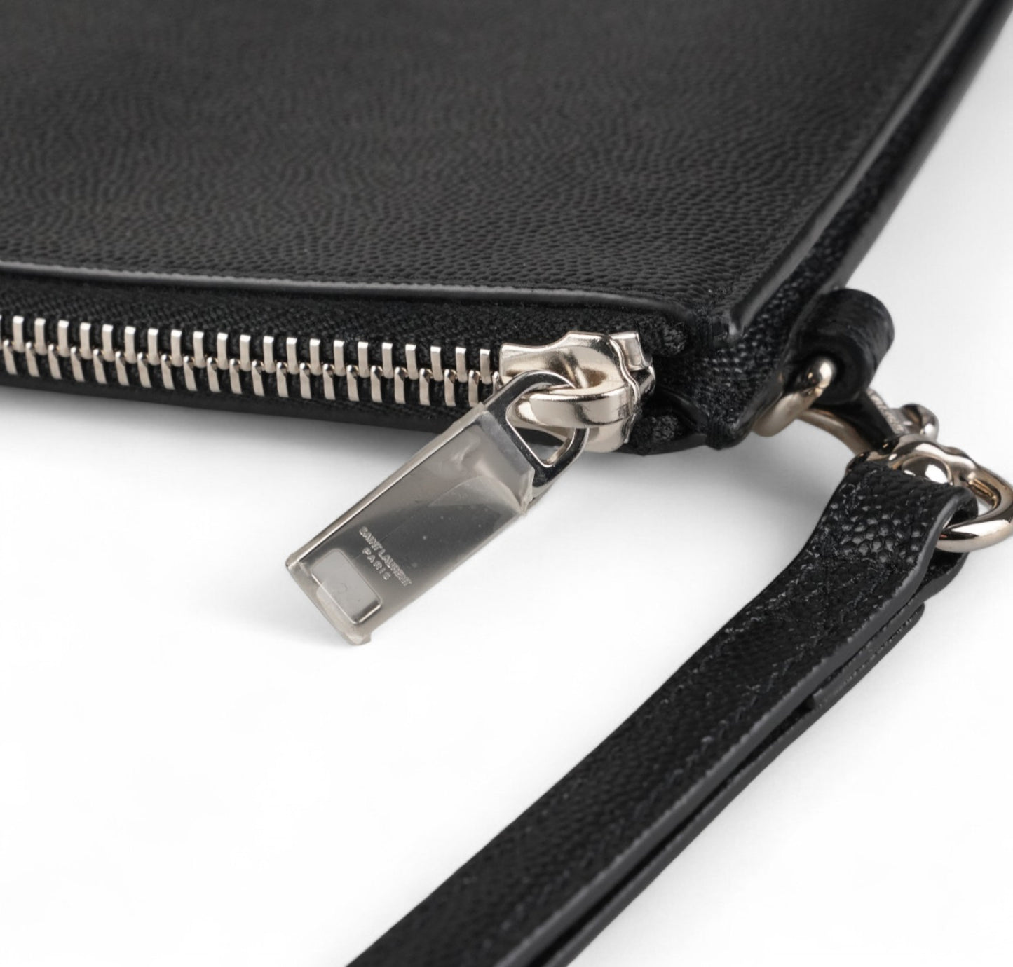 Embossed Leather Clutch