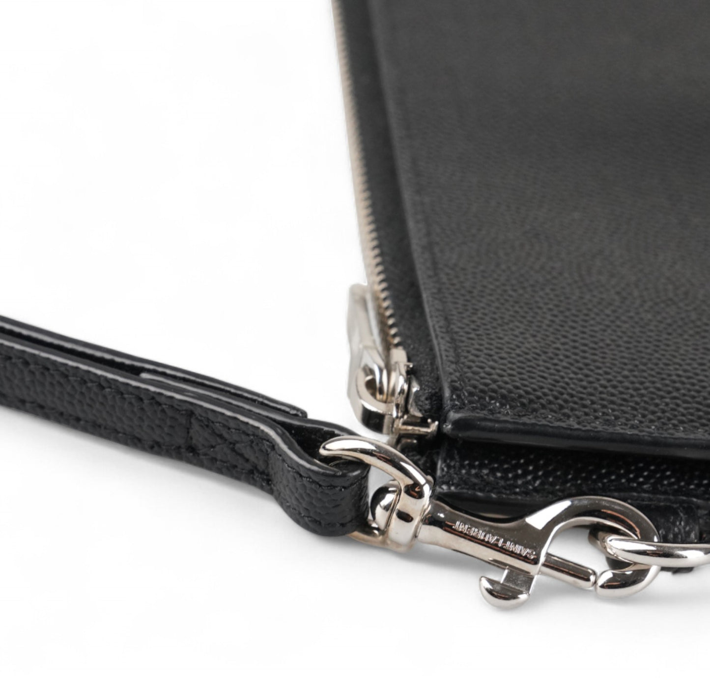 Embossed Leather Clutch