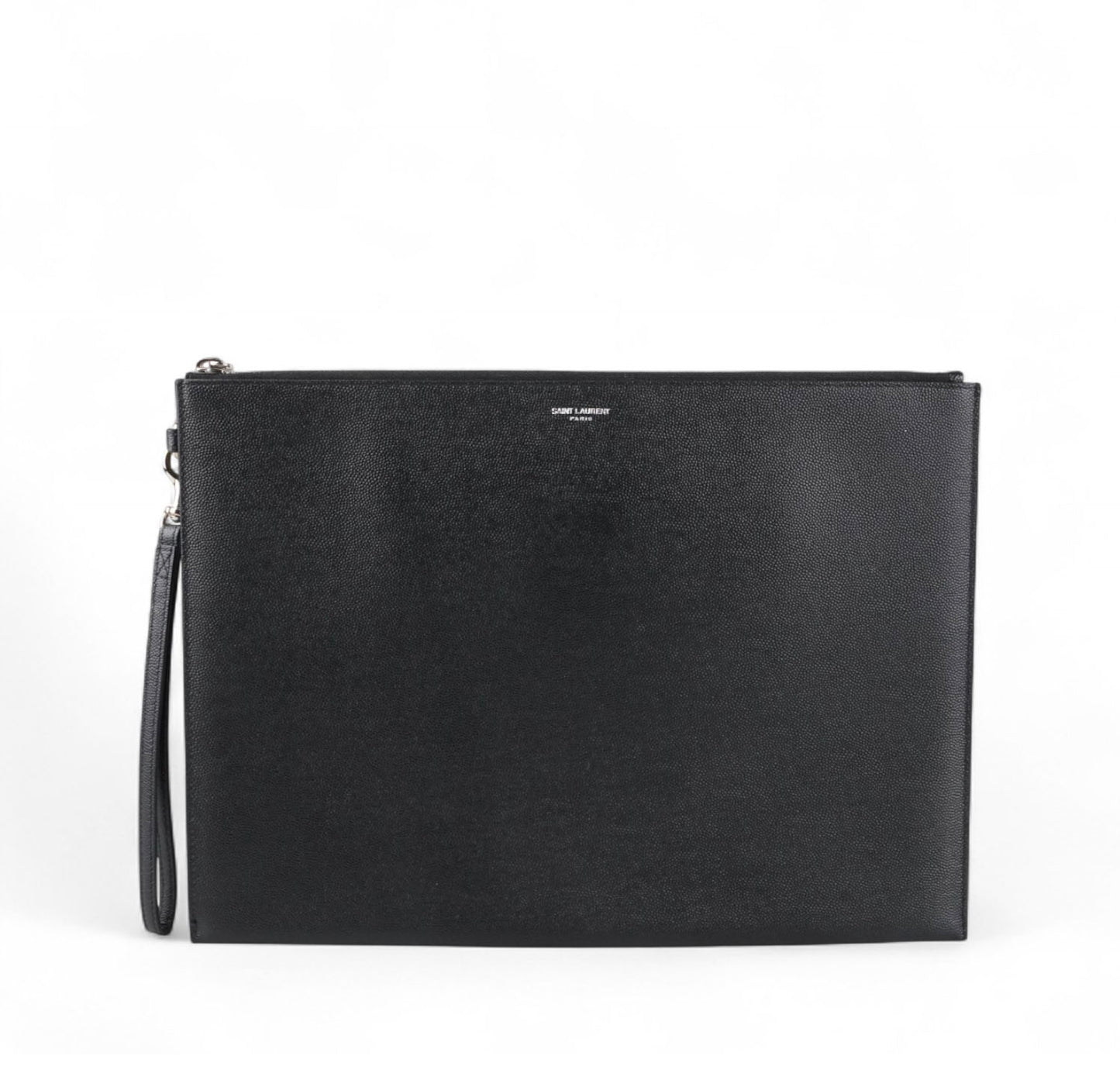 Embossed Leather Clutch