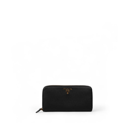Portafoglio Saffiano Nero