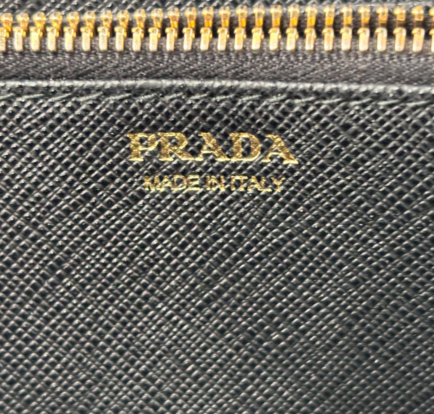 Black Saffiano Wallet
