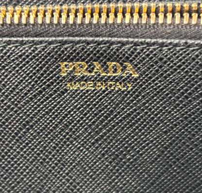 Black Saffiano Wallet
