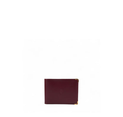 Vintage Bordeaux Wallet