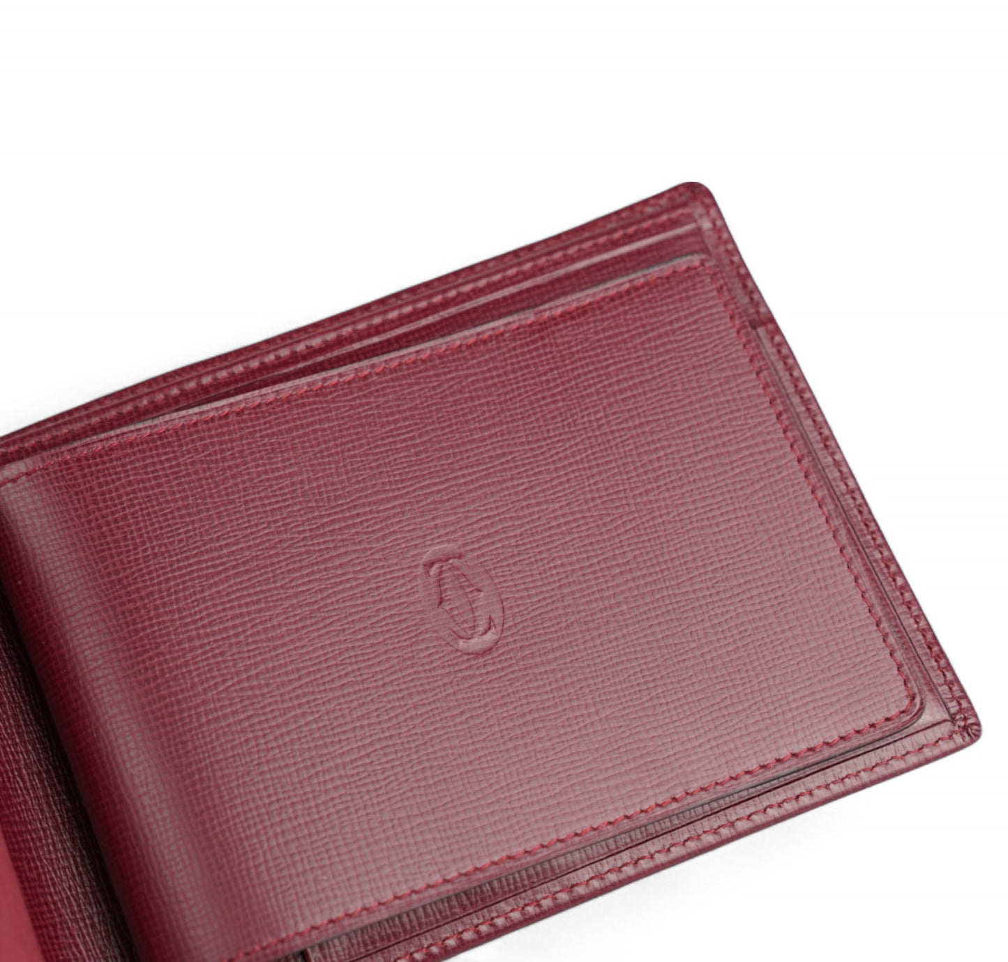 Vintage Bordeaux Wallet