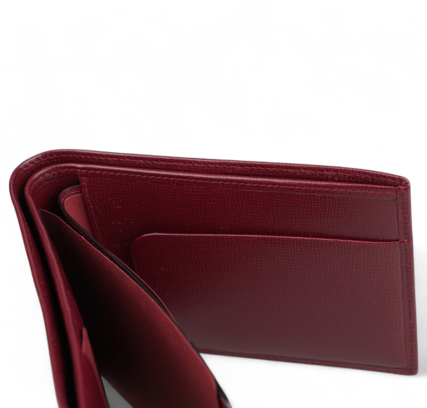 Vintage Bordeaux Wallet