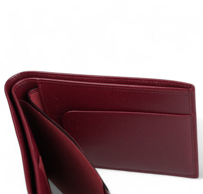 Vintage Bordeaux Wallet