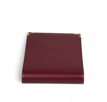 Vintage Bordeaux Wallet