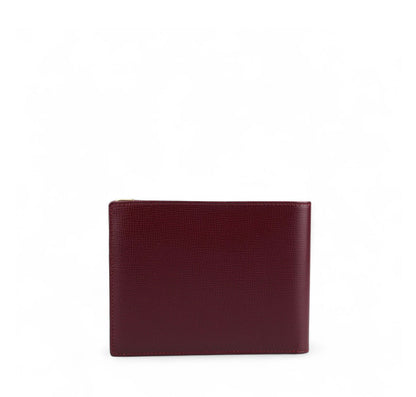 Vintage Bordeaux Wallet