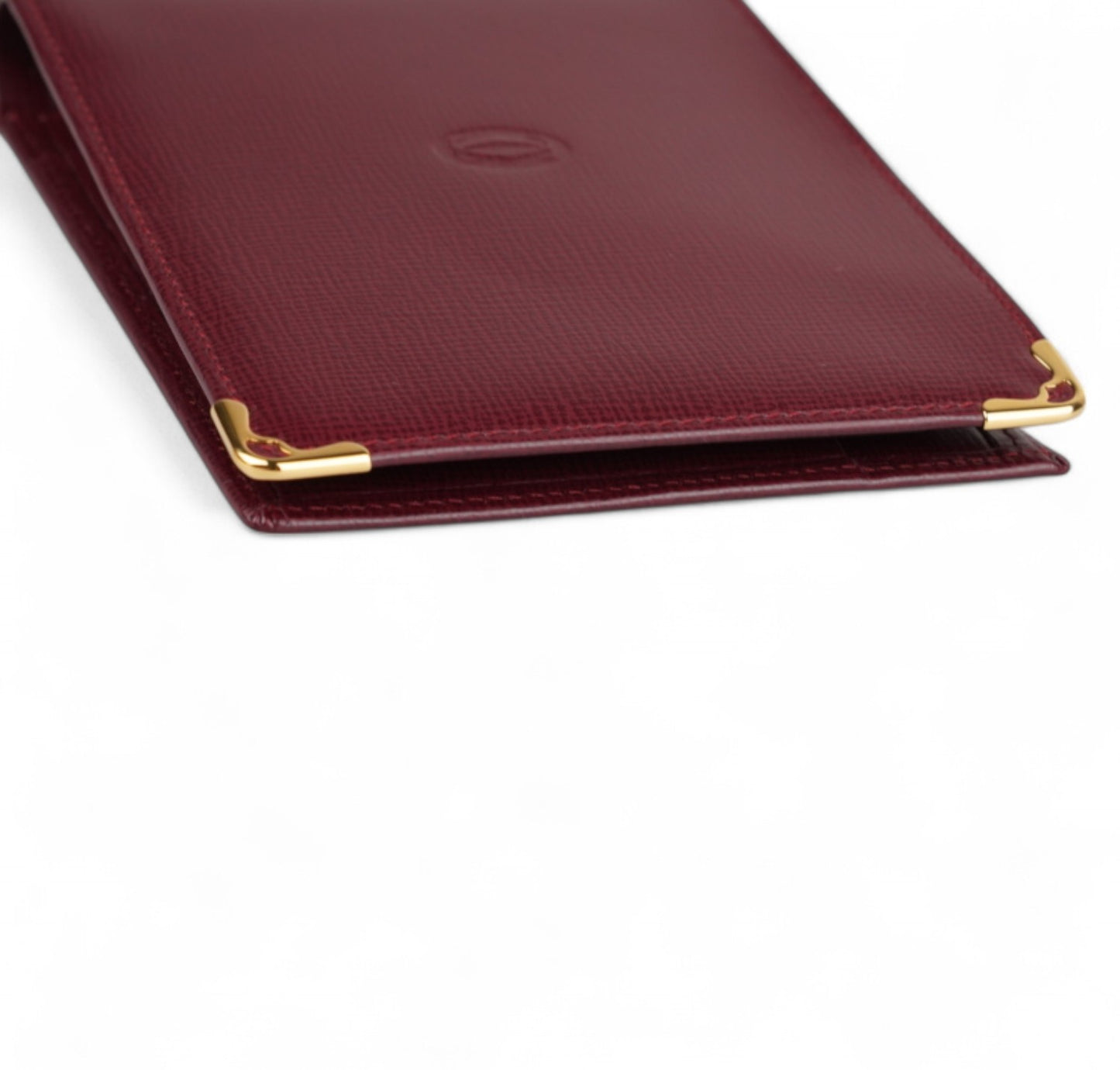 Vintage Bordeaux Wallet