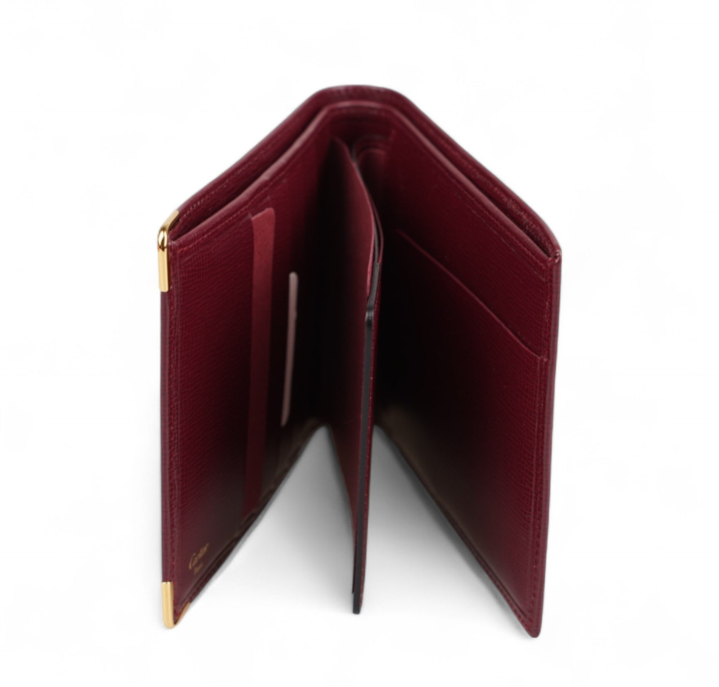 Vintage Bordeaux Wallet