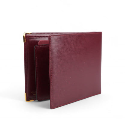 Vintage Bordeaux Wallet