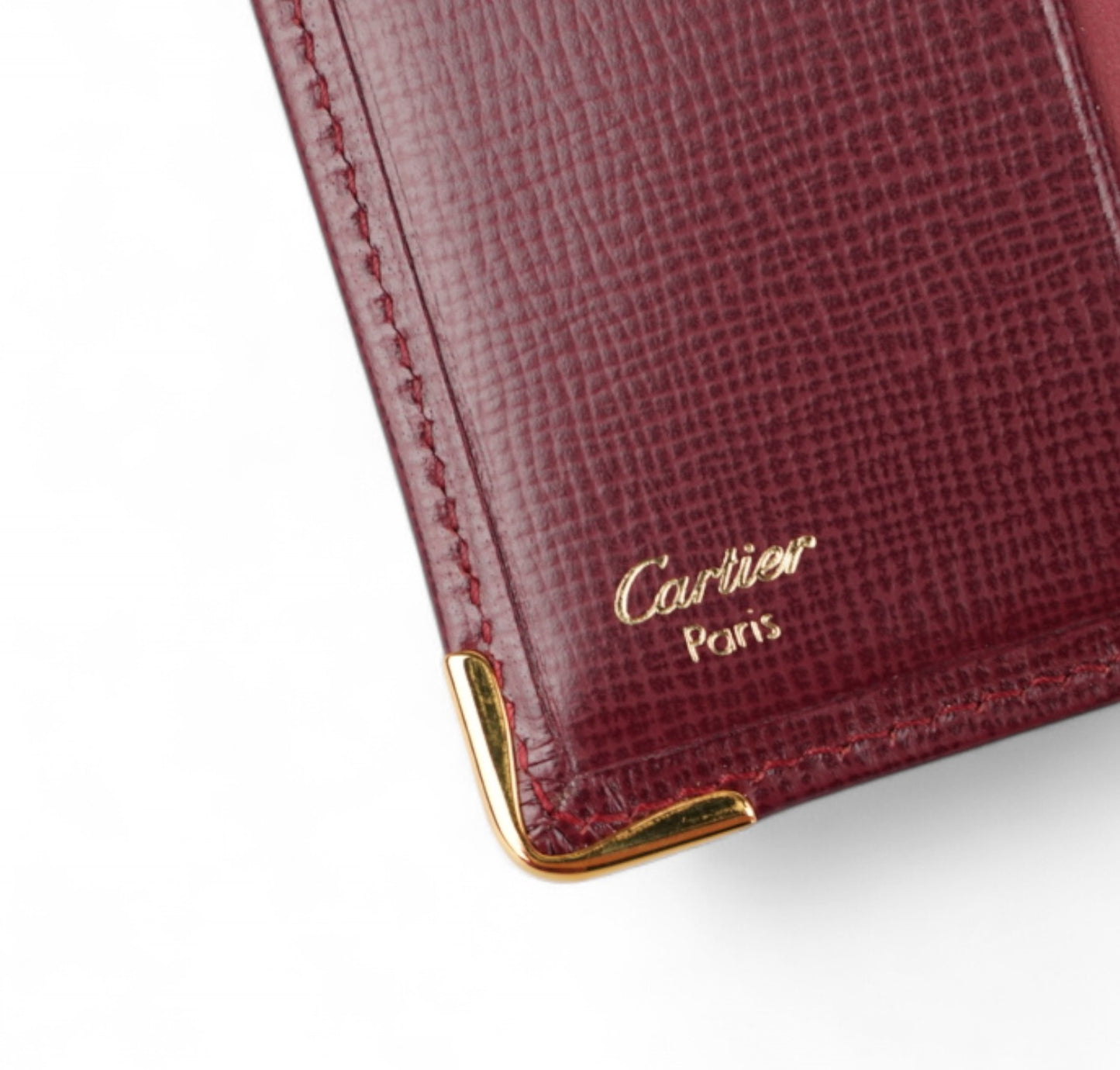 Vintage Bordeaux Wallet