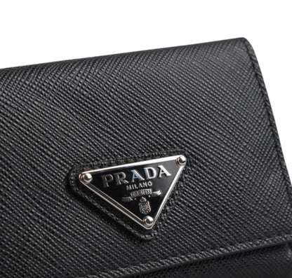 Black Saffiano Wallet