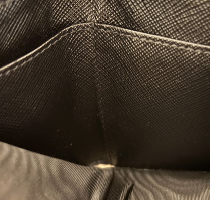 Black Saffiano Wallet