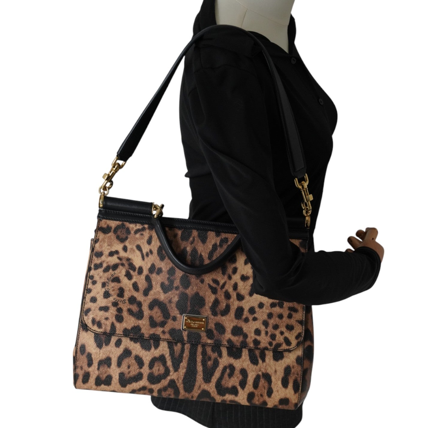 DOLCE&GABBANA Sicily Maxi Animal Print – Baggy Vintage