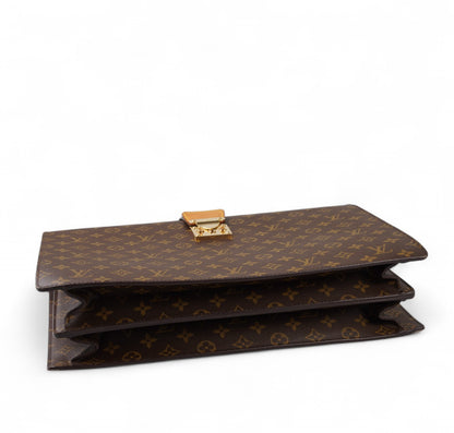 Serviette Fermoir Monogram