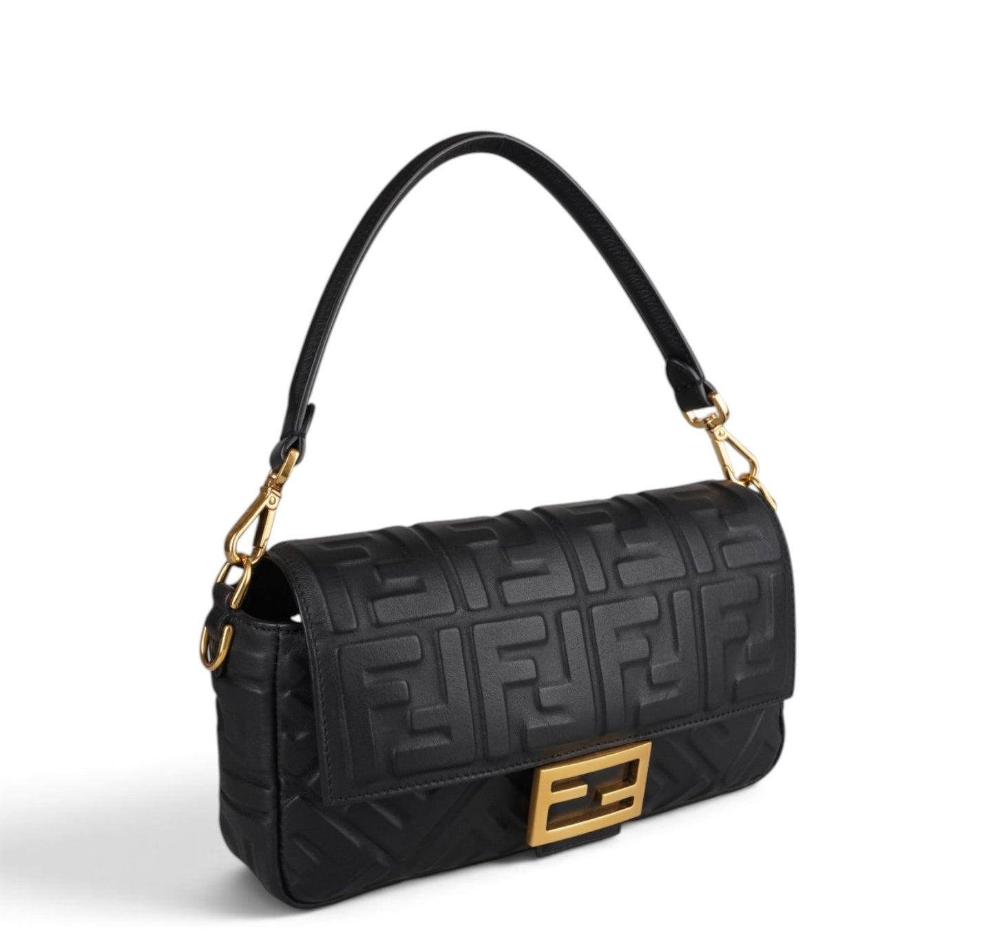 Baguette in Nappa Nera