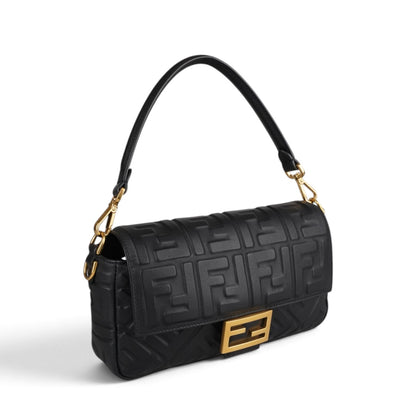 Baguette in Nappa Nera