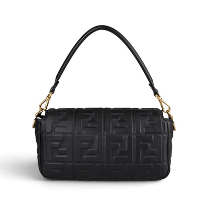 Baguette in Nappa Nera