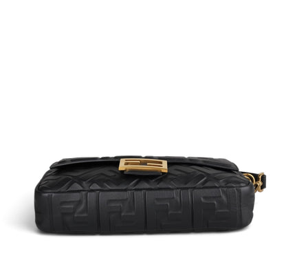 Baguette in Nappa Nera