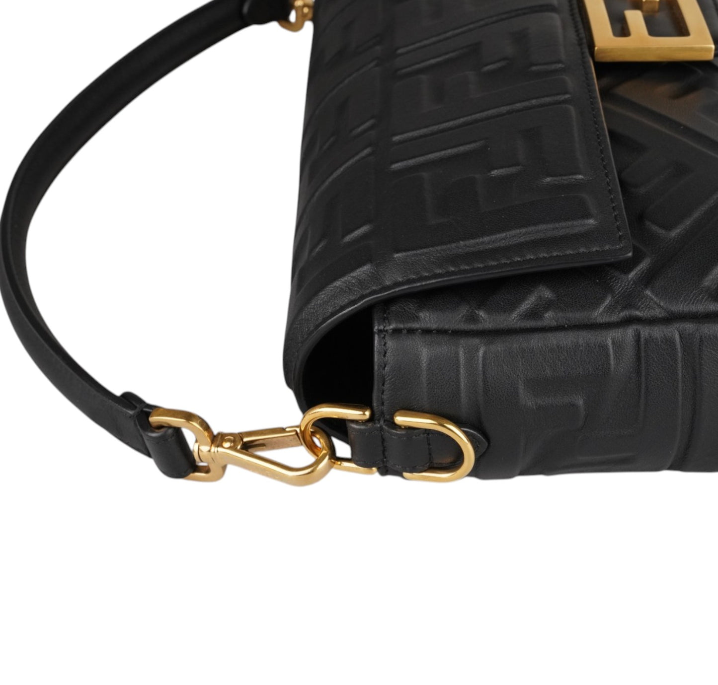 Baguette in Nappa Nera