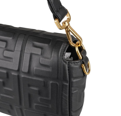 Baguette in Nappa Nera