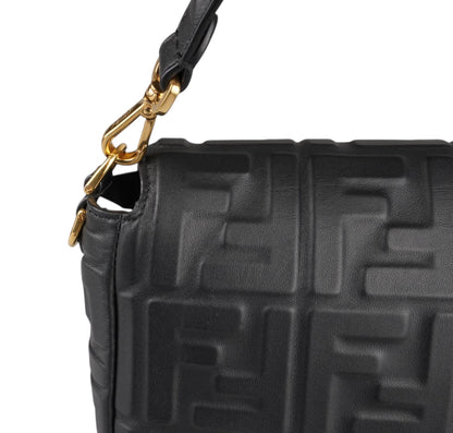 Baguette in Nappa Nera