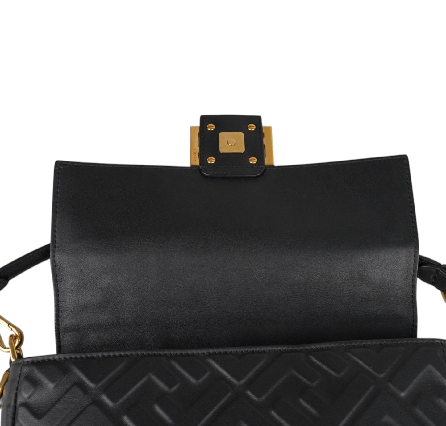 Baguette in Nappa Nera