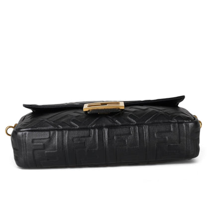 Baguette in Nappa Nera