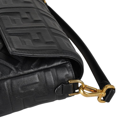 Baguette in Nappa Nera