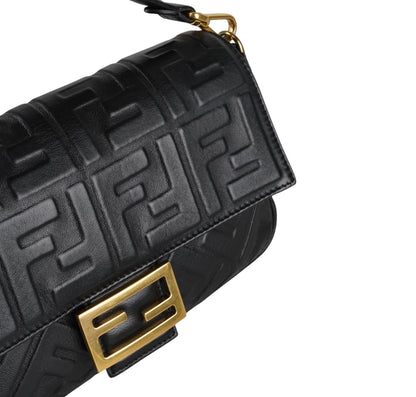 Baguette in Nappa Nera