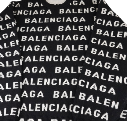 Maglione All Over Logo