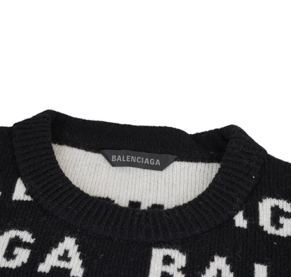 Maglione All Over Logo