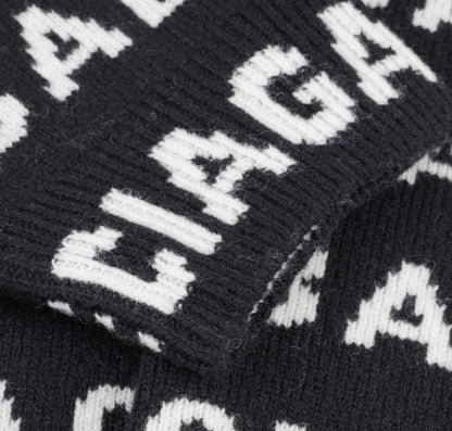 Maglione All Over Logo