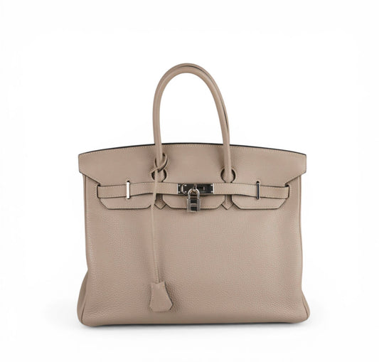 Birkin 35 Togo Gris Tourterelle