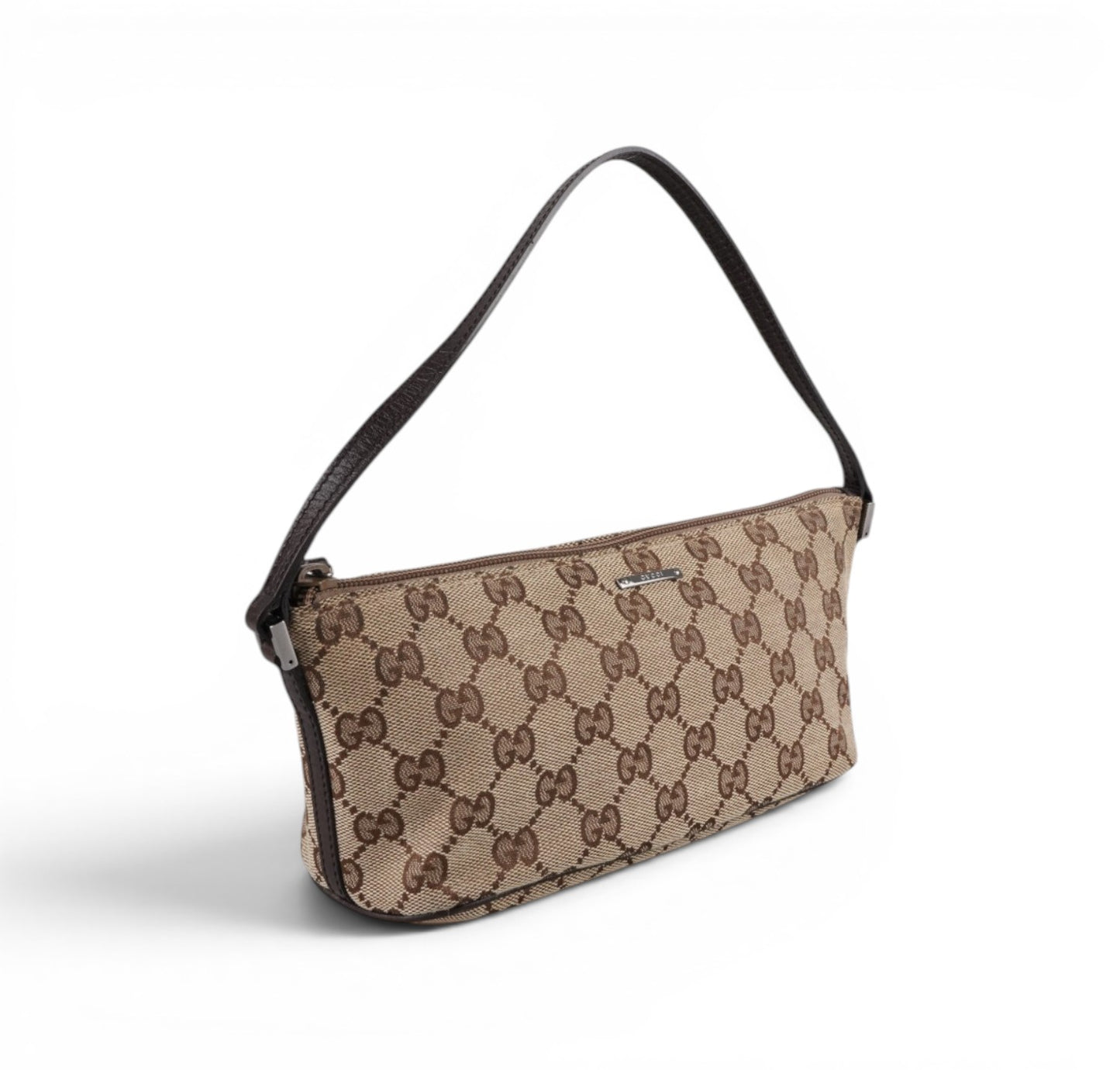 Beige Boat Clutch 