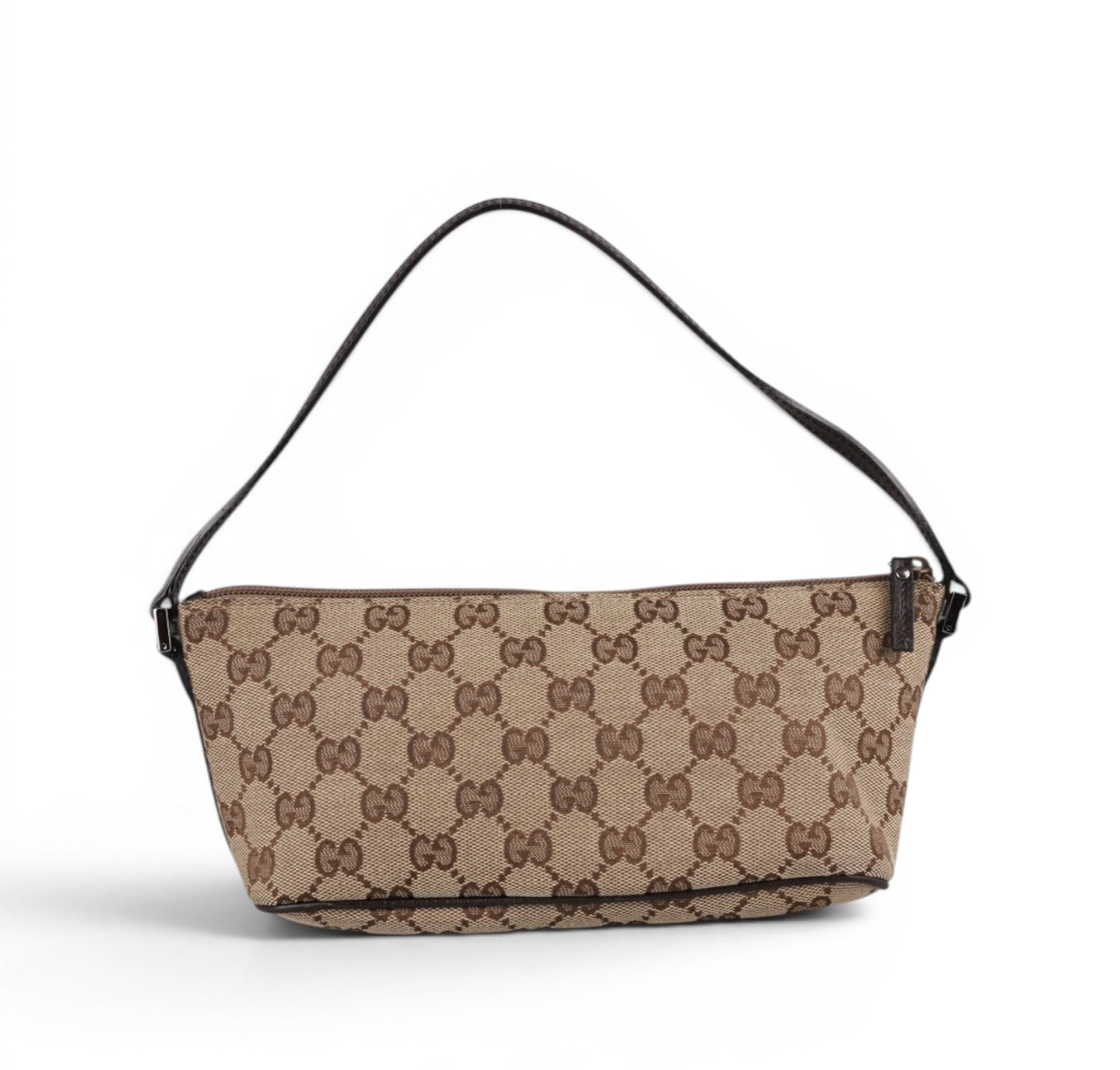 Beige Boat Clutch 